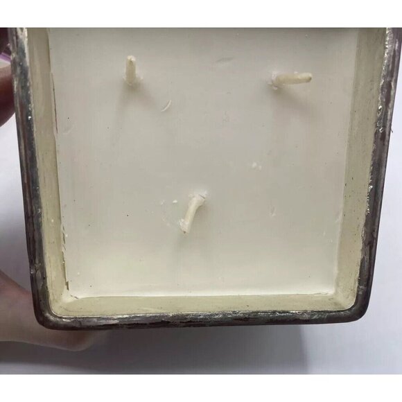 Anthropologie Snowflake House Evergreen & Embers Fragranced Cut Glass Candle - Picture 16 of 16